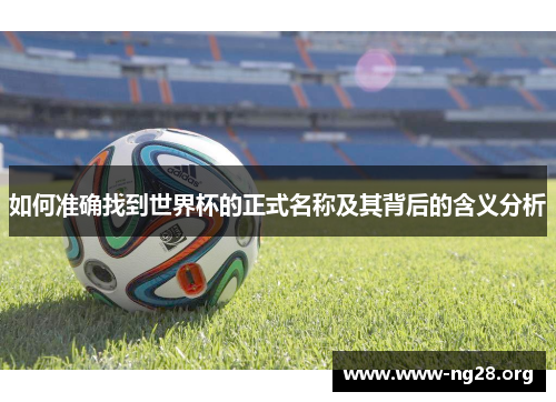 如何准确找到世界杯的正式名称及其背后的含义分析